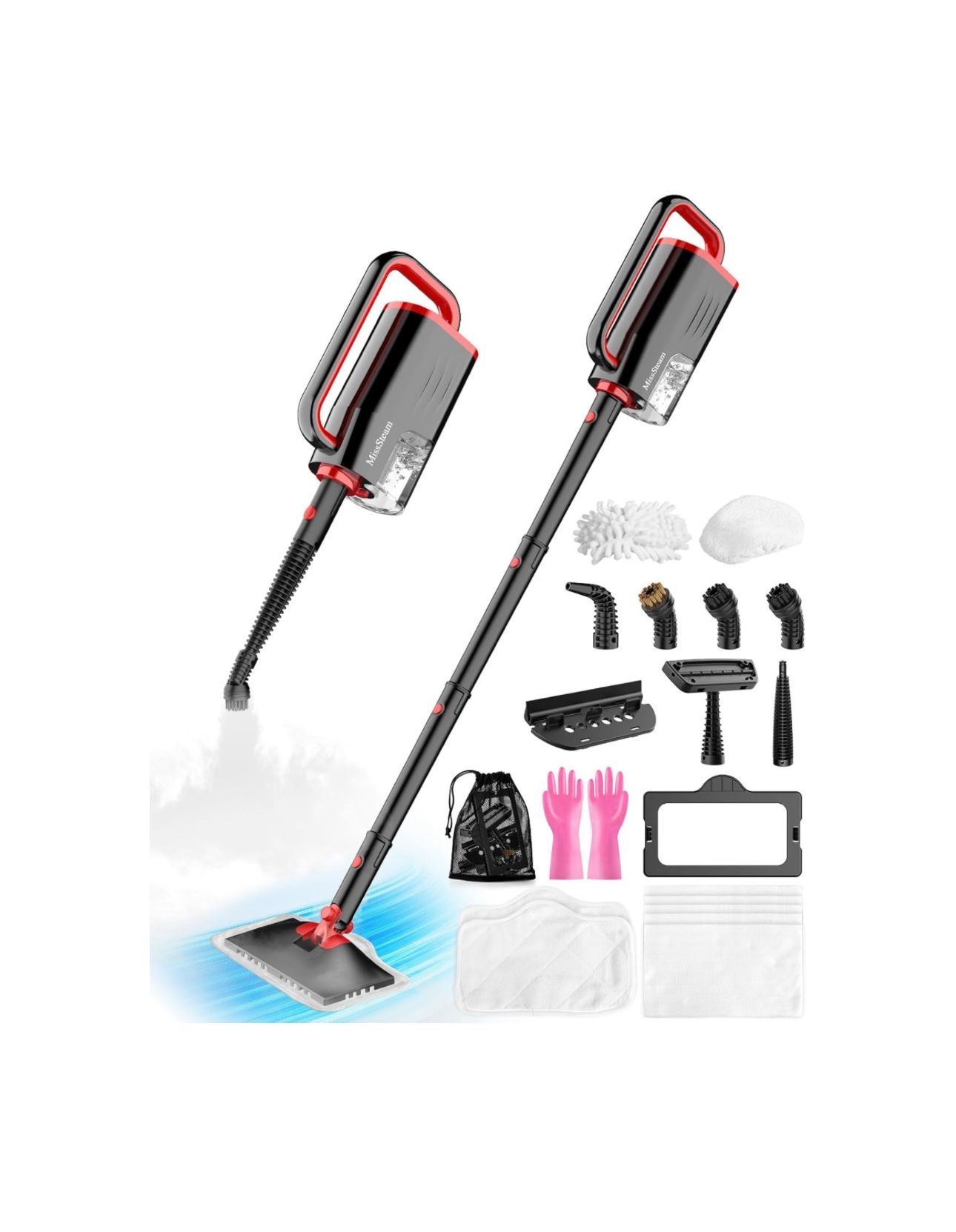 Steam Mop Cleaner Safe High-temp for Deep Cleaning