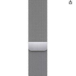 Apple Watch Band - Milanese Loop (42/44/45mm) - Silver - Regular (Brand New Sealed)