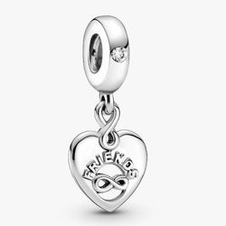 New Pandora orginal charm  FRIENDS on one side and FOREVER on the other side / with the infinity ♾️ symbol.  I will include a box .