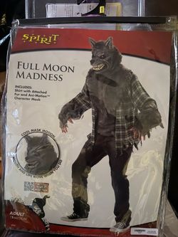 Werewolf Costume with Mask
