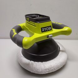 RYOBI ONE+ 18V BATTERY POWERED CORDLESS 10" ORBITAL BUFFER/POLISHER MODEL P435