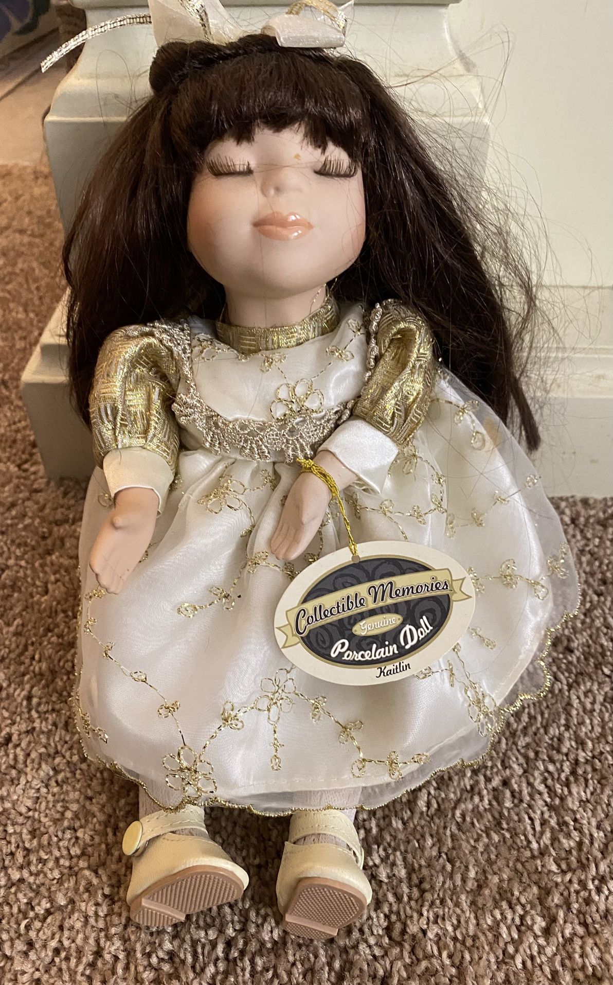 Musical Porcelain Doll