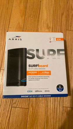 Arris surfboard Wi-Fi Cable Modem