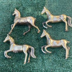 Brass Horse Decorations 