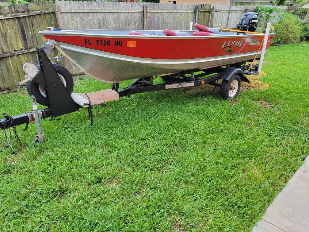 Lund WC 16ft Boat