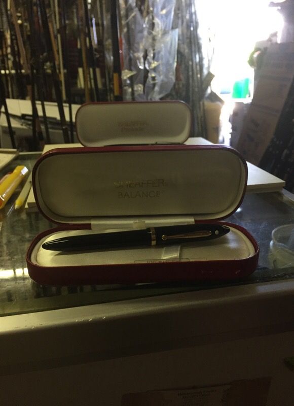New sheaffer pen no cart rage