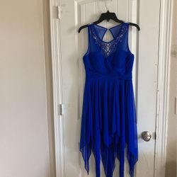 Blue Prom Dress 