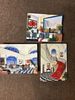 Home Decor 3D Plaques 