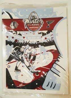 St Louis Blues Winter Classic 2017 Program at Busch Stadium