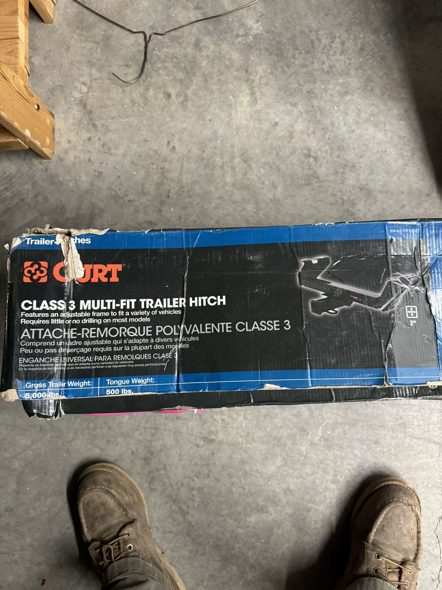 Curt Class 3 Multi-fit Trailer Hitch