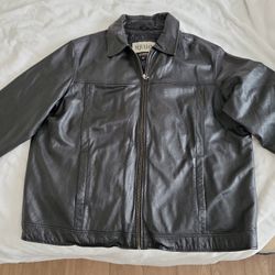 Vintage Leather Jacket Men's Size 2xl
