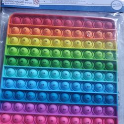 Pop It Fidgets Number 1-100 Learning Toy