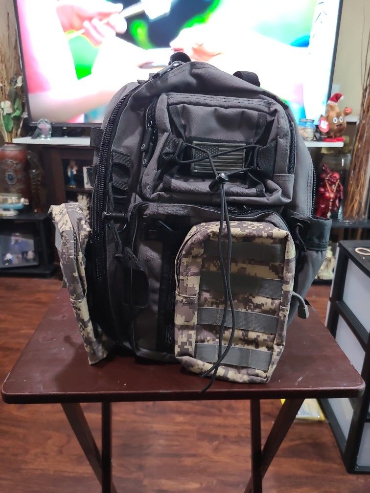 East West Bug out Gear Military Tactical Backpack ACU Pattern Large Pack