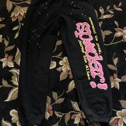 Spider Sweatpants Pink V2