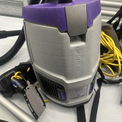 2 Unit Industrial Backpack Vacuum Housekeeping