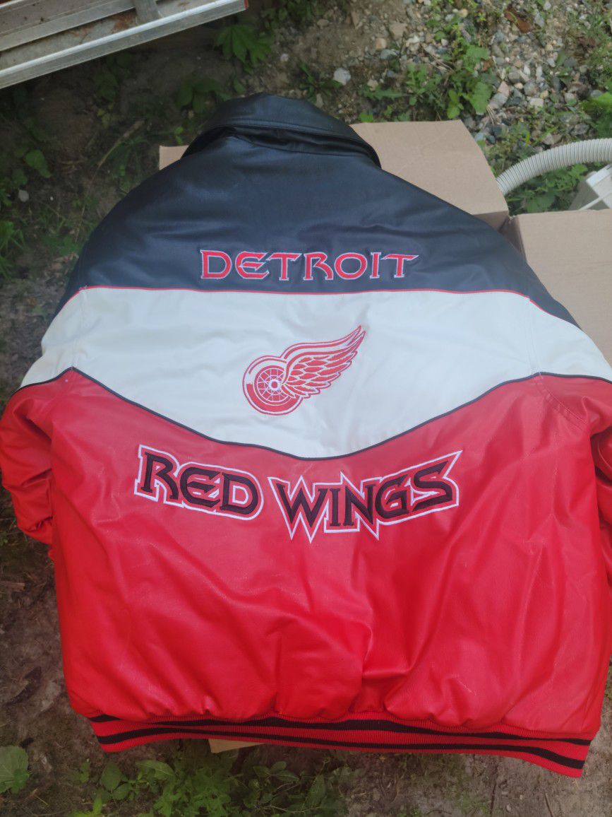 Vintage Red Wings Coat