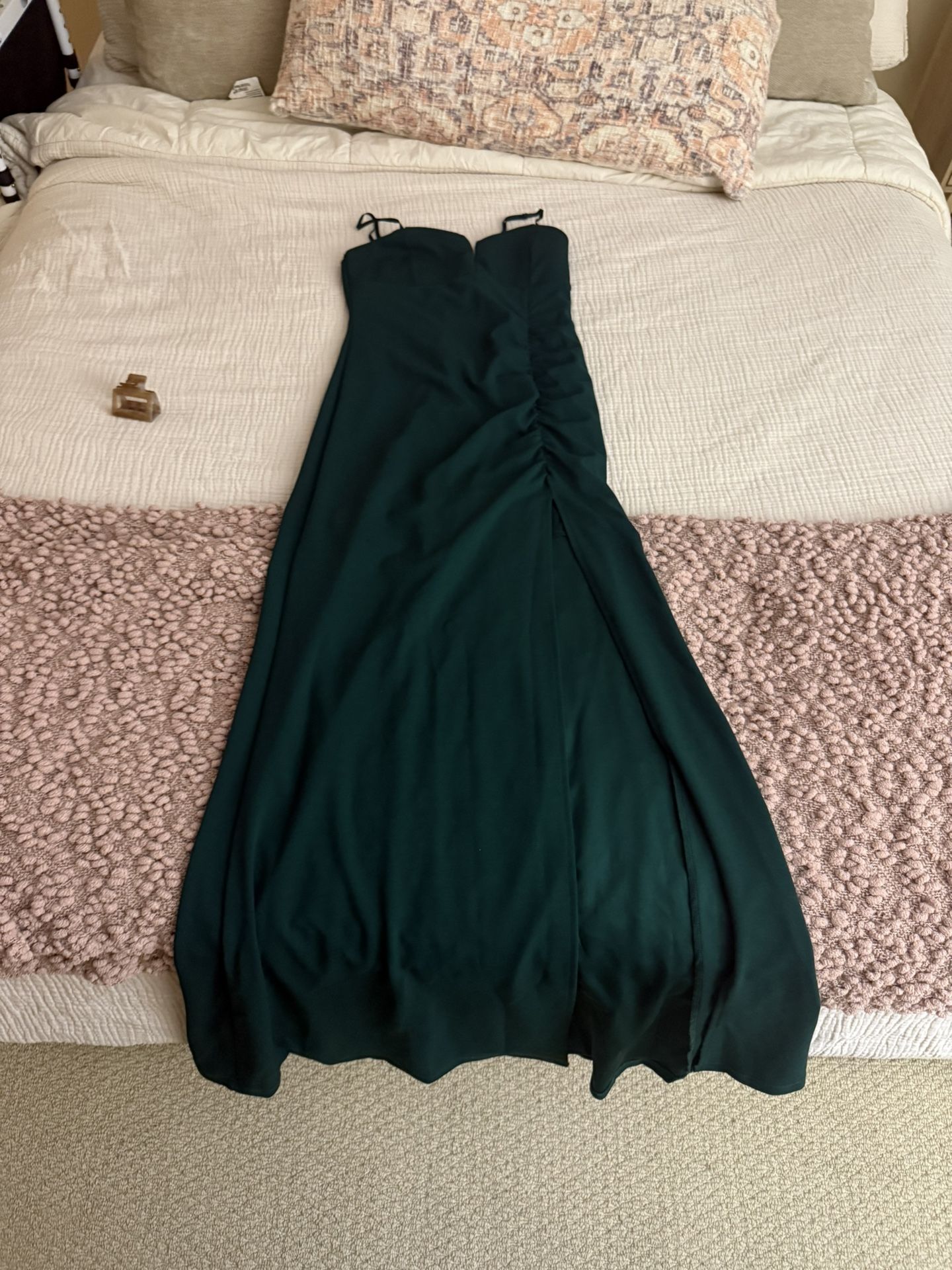 Medium Emerald Green Wedding Guest Dress