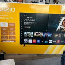 New Vizio TV 75”4k Smart TV