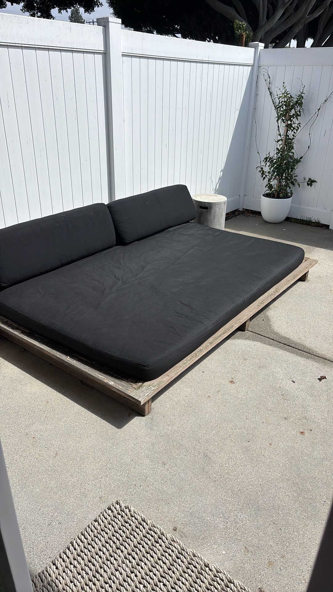 Restoration Hardware Outdoor Chaise Daybed 
