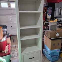 White Bookshelf