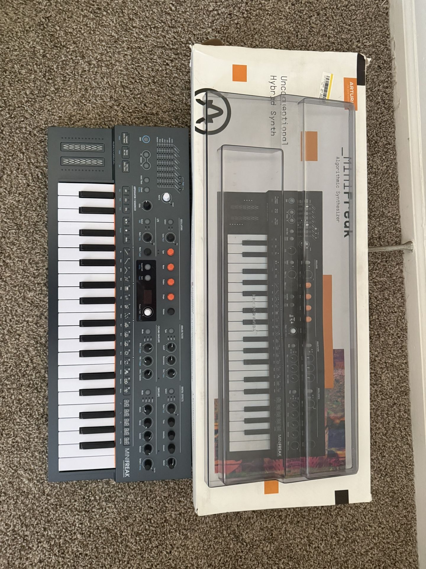 Arturia Minifreak With Decksaver