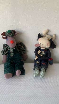 Handmade stuffed dolls