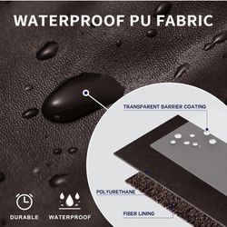 Waterproof Cushion Covers Brown (7)