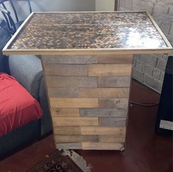 Epoxy Penny Top Bar/Island