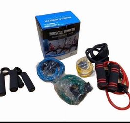 Resistance Training Set w/Carry Bag Muscle Hunter