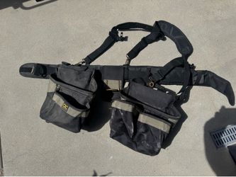 Tool belt with suspenders