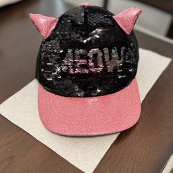 Skechers Cat Ear Sequin Hat