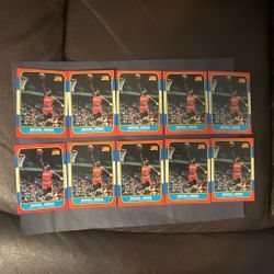 Michael Jordan Rookie Reprint 20 Card Lot 86 Style