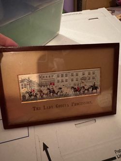 Vintage 1880 THE LADY GODIVA PROFESSION made of SILK
