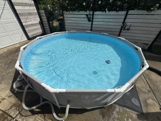 12’ Pool. About 3’ Deep. 