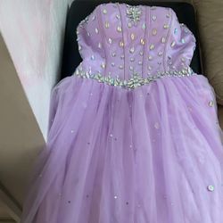 Purple Dress for quinceañera