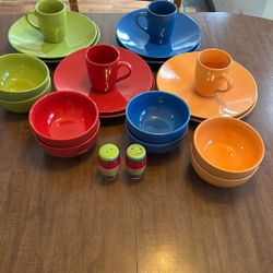 Target Home Dishes Yellow, Green, Blue & Red