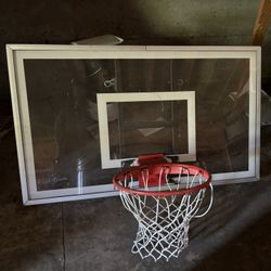 2x Gym Basketball Hoops