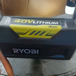 Ryobi  40v Lithium