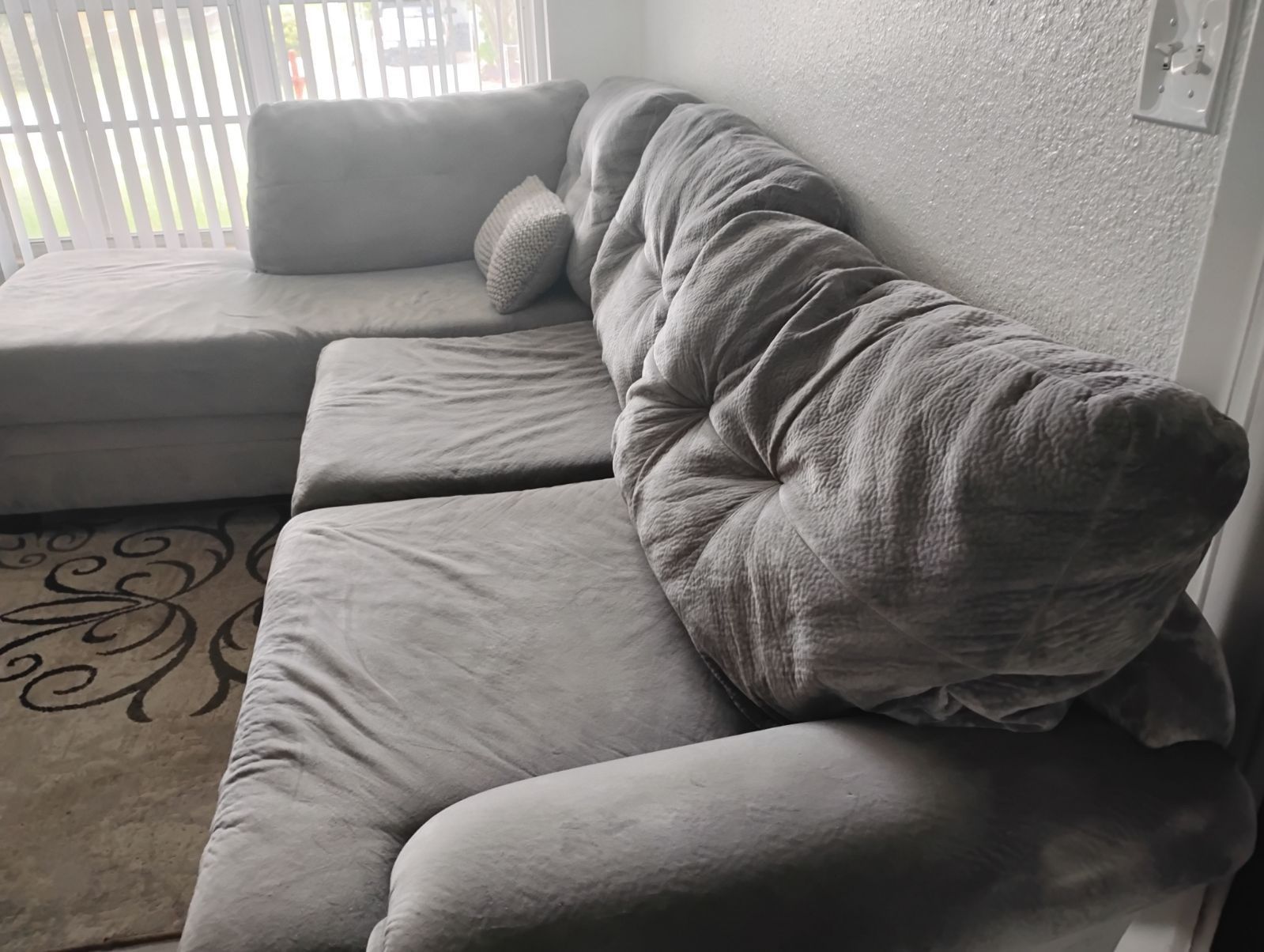 Large Grey Sectional 