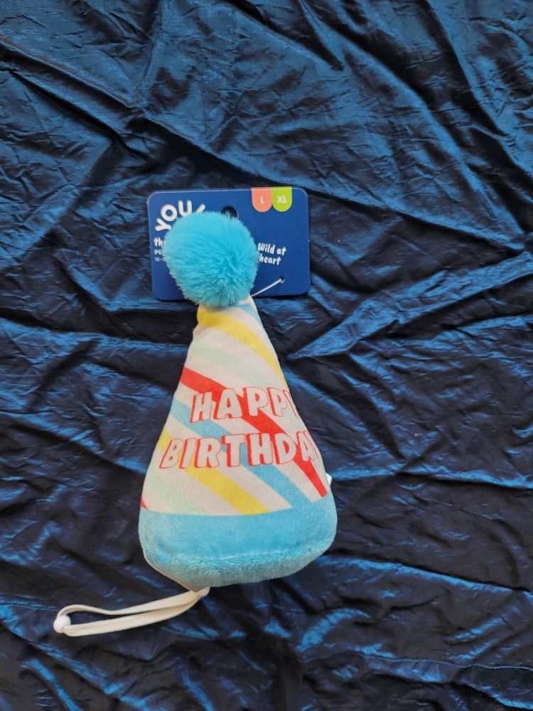 New Premium Dog Birthday Hat