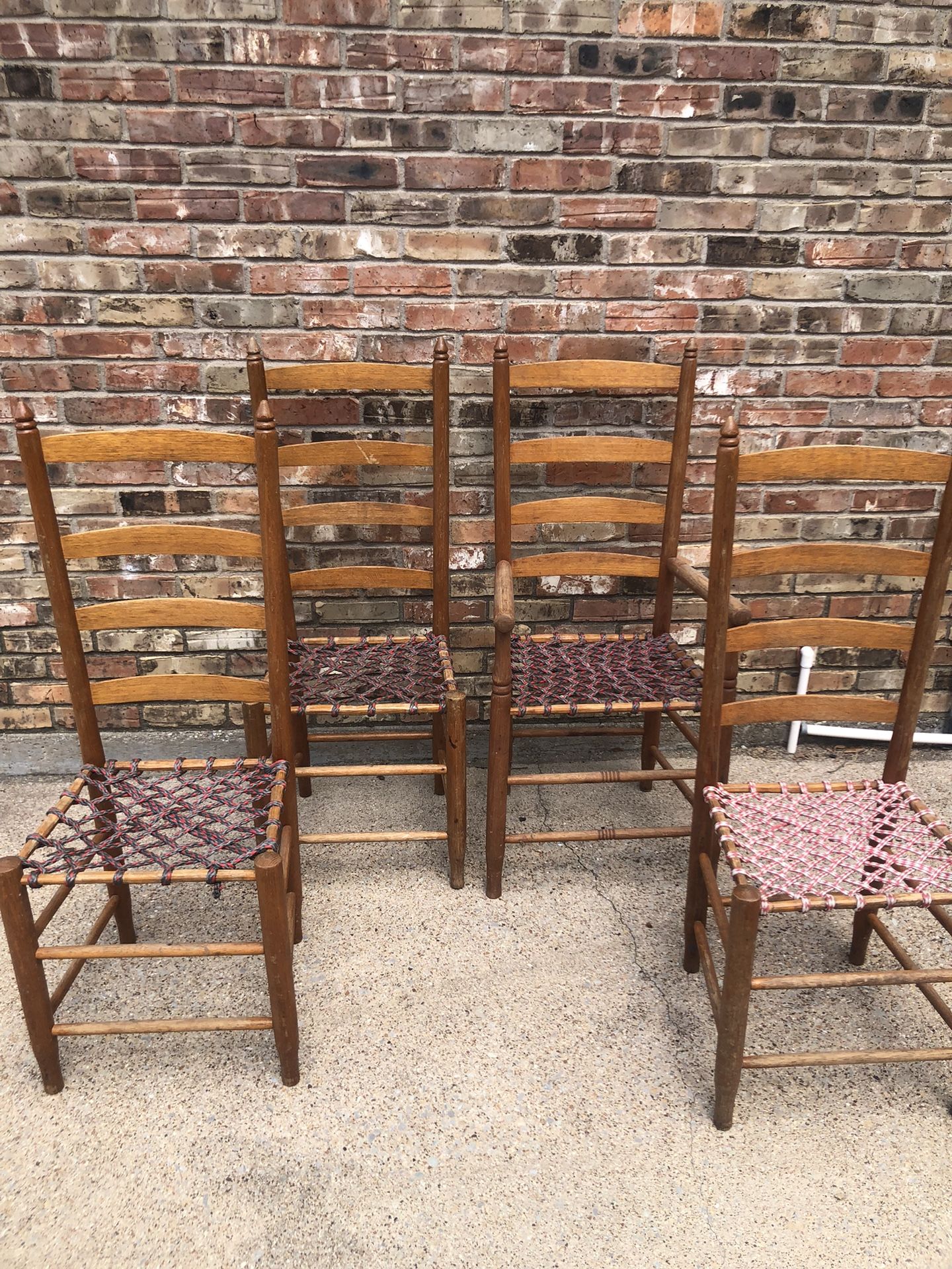 Farmhouse Ladderback Kitchen Chairs