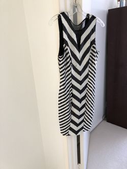 Black and White Bebe ladies dress