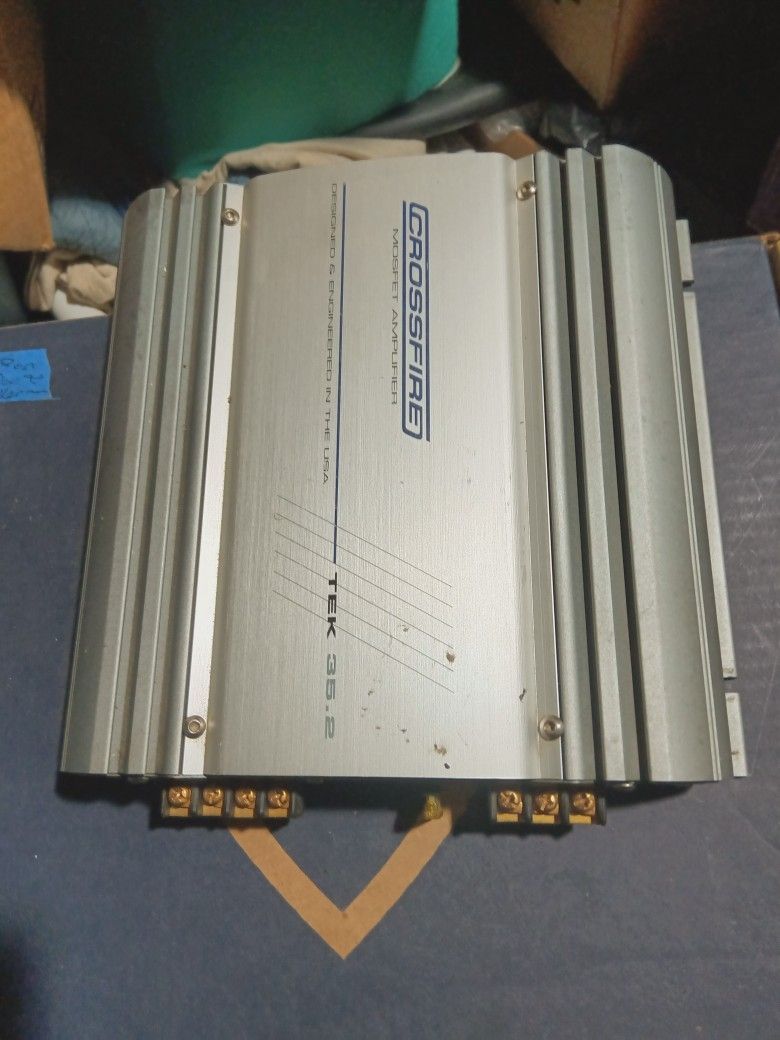 Crossfire Mosfet Amplifier TEK 35.2 3Ch
