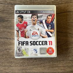 (PS3) FIFA Soccer 2011 CIB Clean Disc