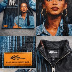 RDM Clothing Sade Tapestry Jacket – New – Zip Up – Rare