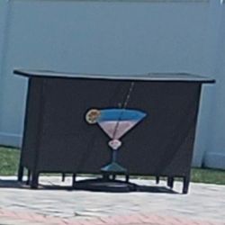 Resin Wicker Outdoor Bar