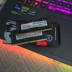 64Gb(2x32GB) DDR5 Laptop Ram 5200mghz