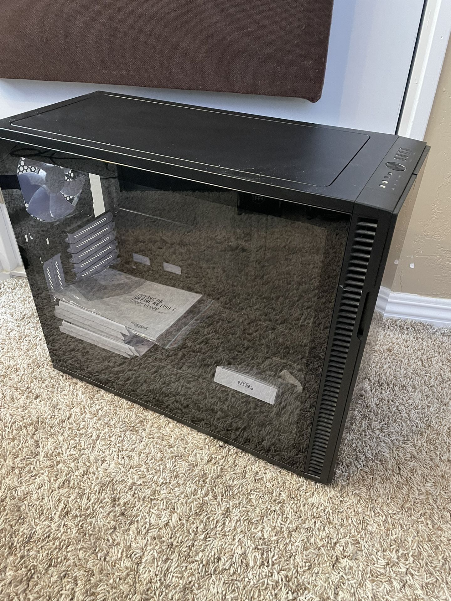 Fractal Design Define R6 With Tempered Glass Computer Case