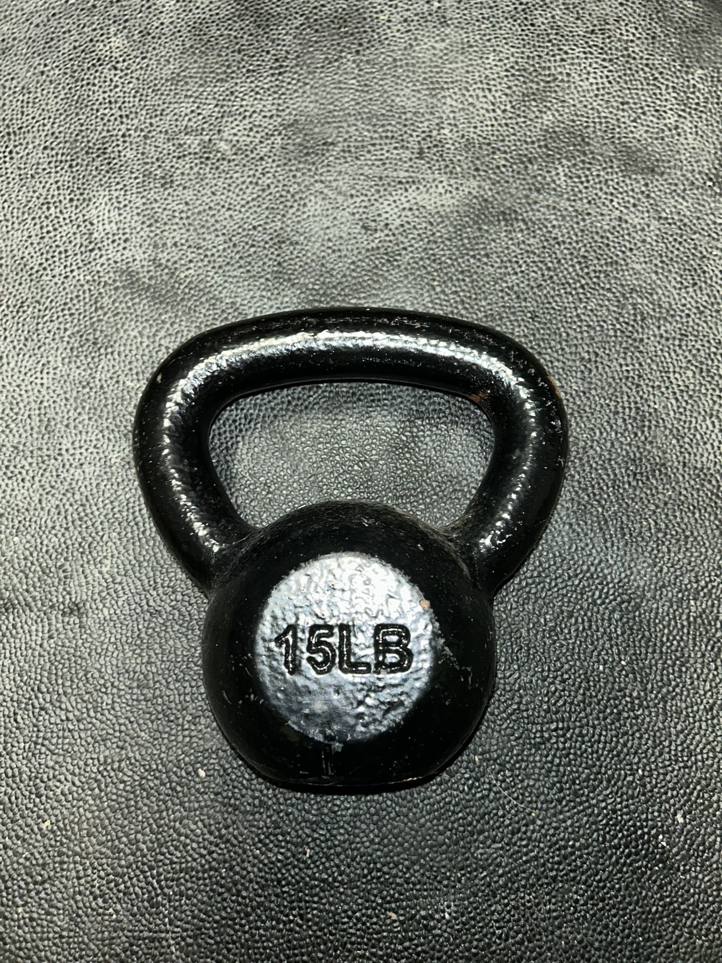 15lbs Cast Iron Kettlebell