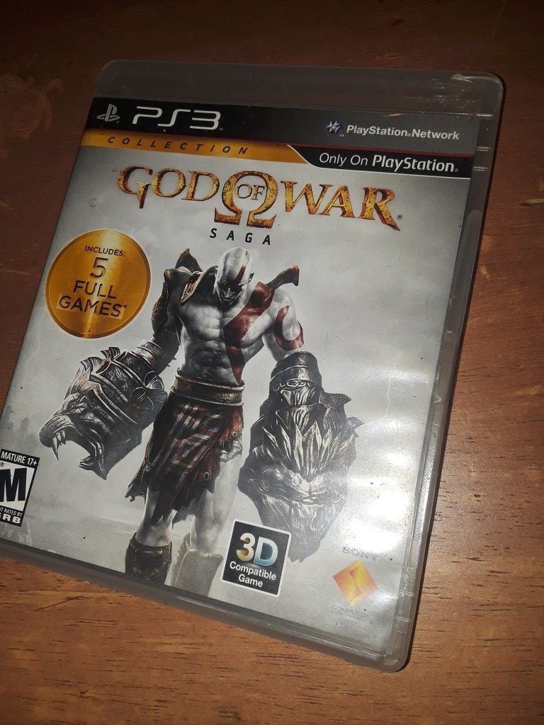 **PS3** God of War 1, 2 & 3